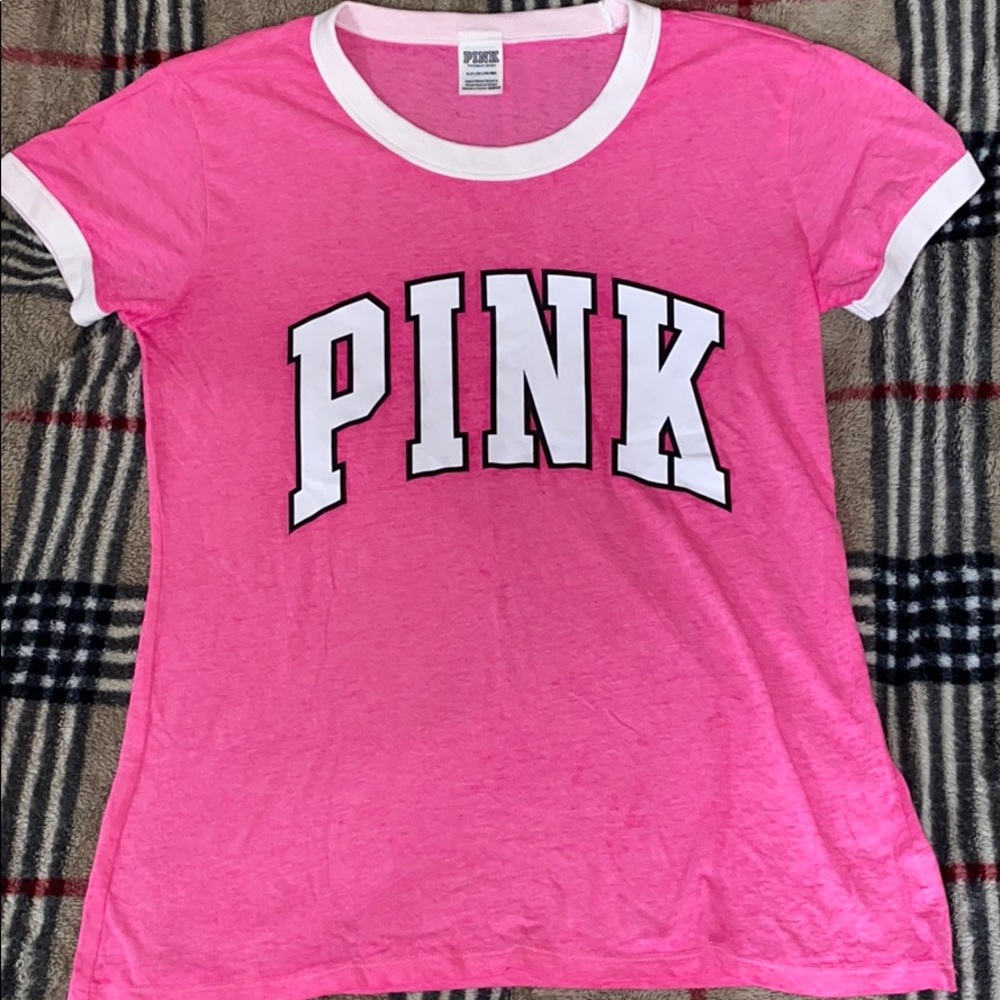 PINK short sleeved shirt size S